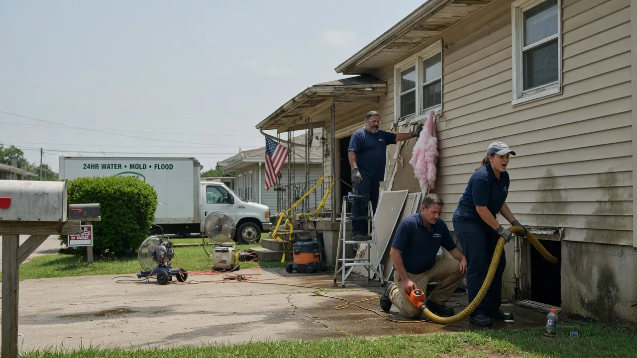 Water Damage Repair in Franklin, PA near me